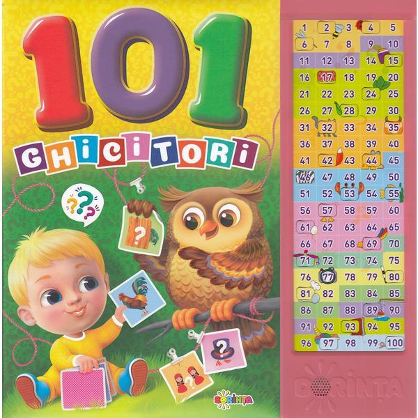 Carte cu sunete: 101 ghicitori, editura Dorinta