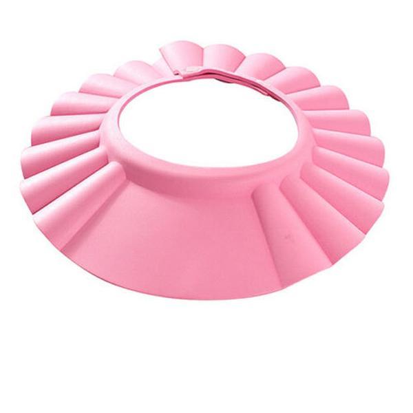 Palarie impotriva samponului, pentru copii, culoare roz - drool