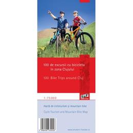 100 de excursii cu bicicleta in zona clujului, editura schubert   franzke