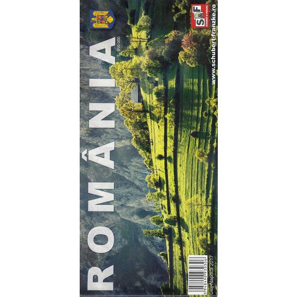 Harta romania, editura schubert   franzke
