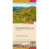 Muntii Maramuresului. Harta de drumetie - Muntii nostri, editura Schubert & Franzke