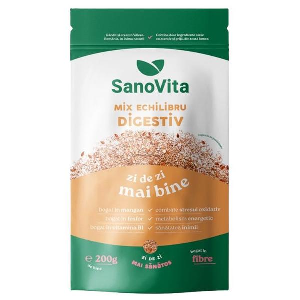 Mix Echilibru Digestiv - SanoVita Zipper, 200 g