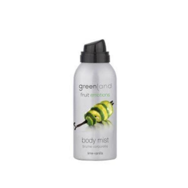 Spray deodorant Body mist, cu lamaie verde si vanilie, Greenland, 75 ml Body