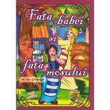 Fata babei si fata mosului. Carte de colorat - Ion Creanga , editura Omnibooks Unlimited