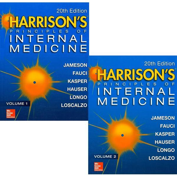 Harrison's Principles of Internal Medicine. Editia 20. Vol.1+2, editura Mcgraw Hill Education