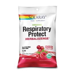 Dropsuri respiratory protect cranberry raspberry secom, 18 buc