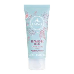 Cremă de mâini ediție limitată cu zmeură și bujor laino 50ml