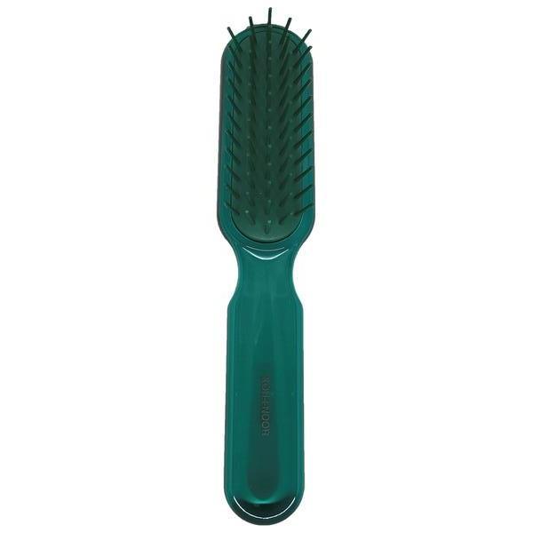 Perie pneumatica verde cu peri cilindrici din plastic, rezistenta la foen, Koh-I-Noor, 7115P