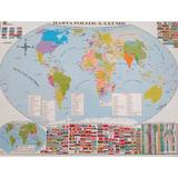 Harta politica a lumii + Harta fizica a lumii, editura Carta Atlas