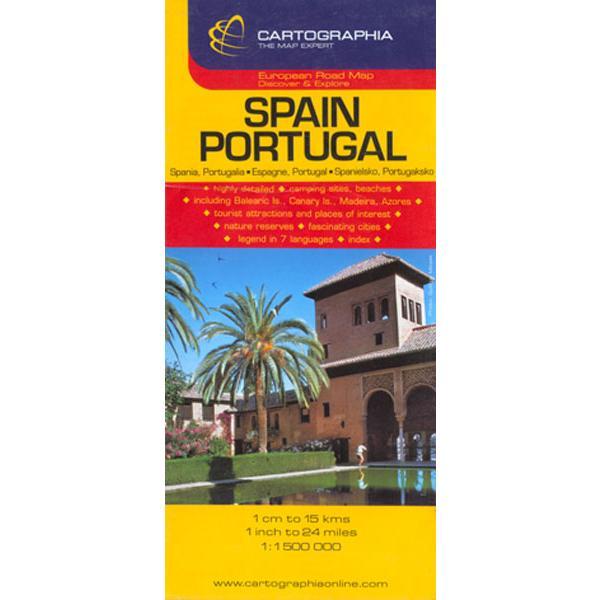 Spania, portugalia - spain, portugal, editura cartographia