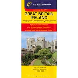 Great britain, ireland, editura cartographia