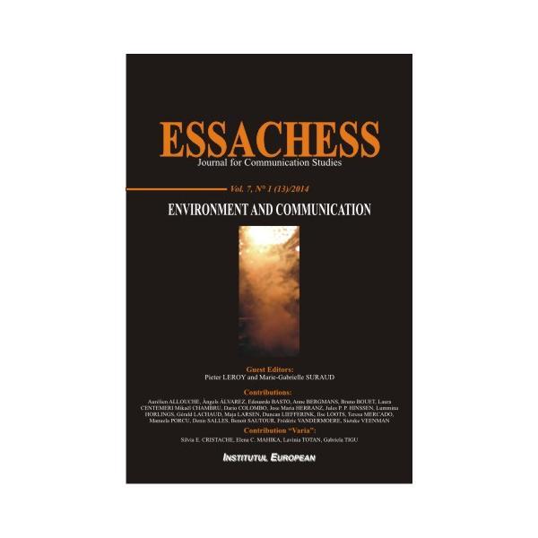 Revista essachess vol.7 nr.1 din 2014, editura institutul european