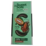 Ciocolata Amaruie Sweet & Safe cu Indulcitor din Stevia Sly Nutritia, 90 g