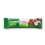 Ciocolata cu Lapte, Cocos si Quinoa Sweet&Safe Indulcitor Stevia Sly Nutritia, 25 g