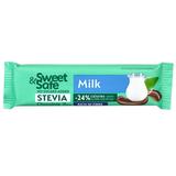 Ciocolata cu Lapte Sweet & Safe Indulcitor Stevia Sly Nutritia, 25 g