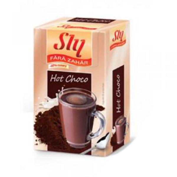 Hot Choco fara Zahar Sly Nutritia, 7 doze x 15 g