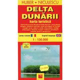 Delta Dunarii - Harta Turistica, editura Niculescu