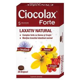 Ciocolax Forte Solacium Pharma, 20 drajeuri