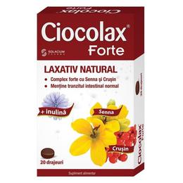 Ciocolax forte solacium pharma, 20 drajeuri