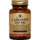L-Arginine 500 mg Solgar, 50 capsule