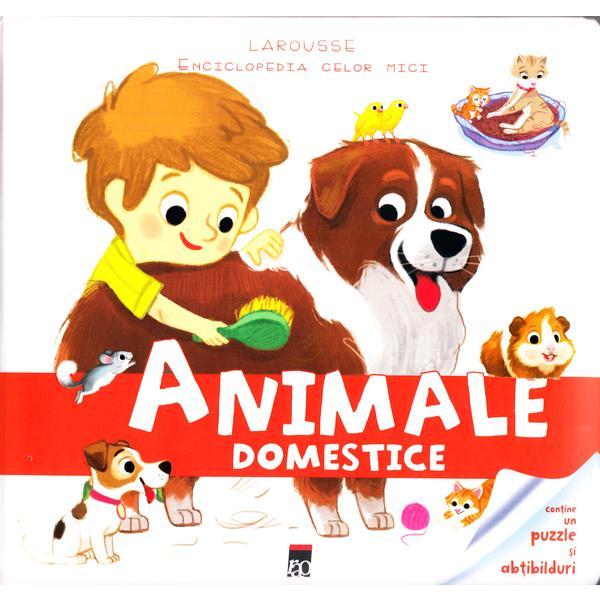 Enciclopedia celor mici - animale domestice, editura rao