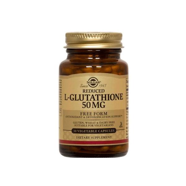 L-Glutathione 50 mg Solgar, 30 capsule