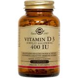 Vitamina D3 400 UI Solgar, 100 capsule