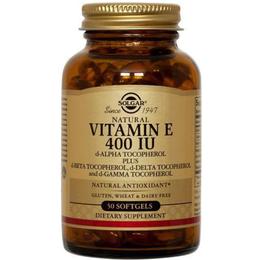 Vitamina e 268 mg 400 ui solgar, 50 capsule