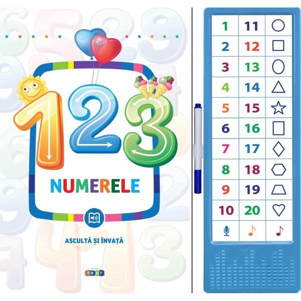 123. numerele. asculta si invata, editura prut
