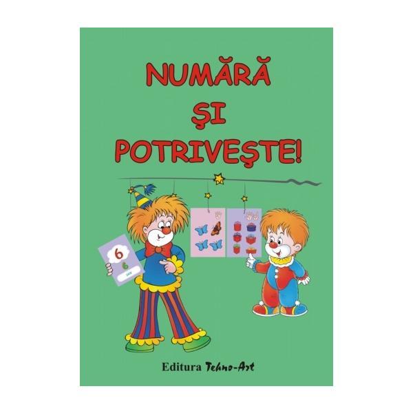 Numara si potriveste! - jetoane, editura Tehno-art