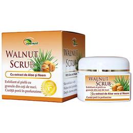 Exfoliant pentru piele din coaja de nuc ayurmed, 40 g