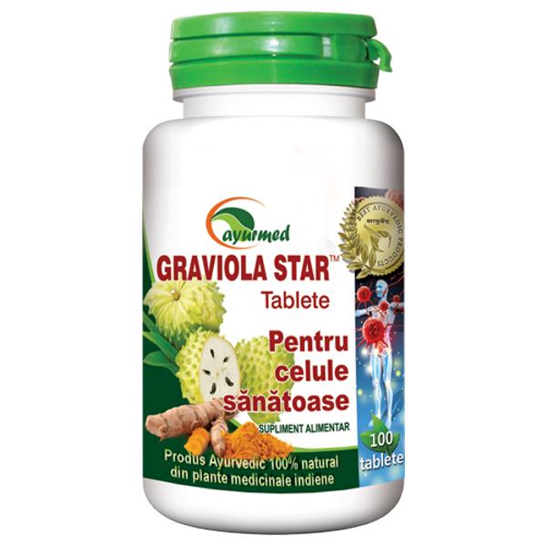 Graviola Star Ayurmed, 100 tablete