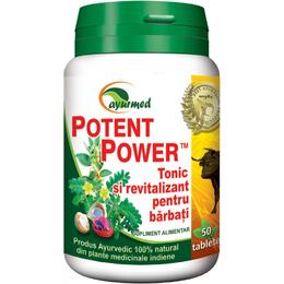 Potent power ayurmed, 50 tablete