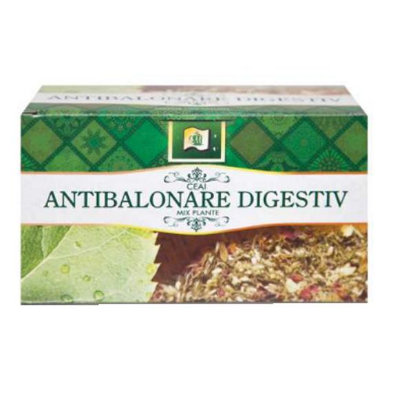 Ceai Antibalonare Stef Mar, 20 buc x 1,5 g