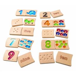 Sa invatam sa numaram - plan toys