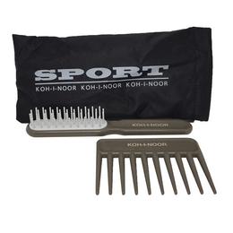 Set pieptene si perie mica gri, koh-i-noor, 4222s