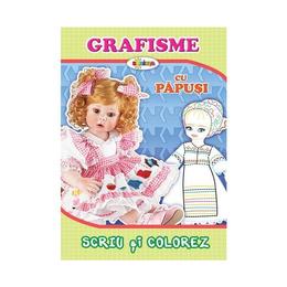 Grafisme: Cu papusi, editura Dorinta