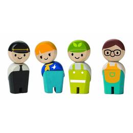 Figurine din lemn, meserii - set 1 - plan toys