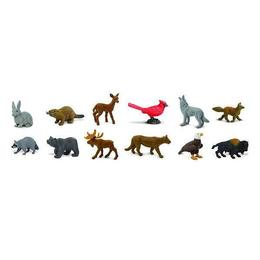 Animale din natura - safari toob - set 12 figurine 