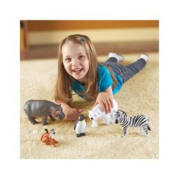 Animale de la zoo - set figurine mari - learning resources