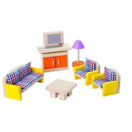Mobilier pentru casuta papusii - living room - Plan Toys
