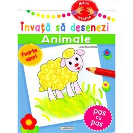 Invata sa desenezi: animale, editura flamingo