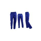 Pantaloni medicali, barbati, cu elastic si doua buzunare, Albastru, XS INTL