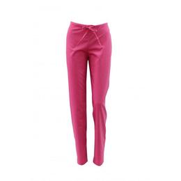 Pantaloni medicali, dama, cu elastic si snur, cu doua buzunare, ciclam, s intl