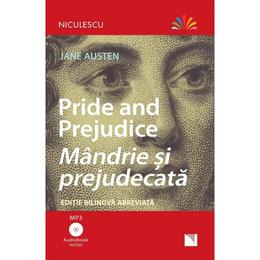 Pride and prejudice. mandrie si prejudecata + cd - jane austen, editura niculescu