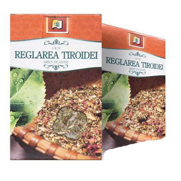 Ceai Reglarea Tiroidei Stef Mar, 50 g