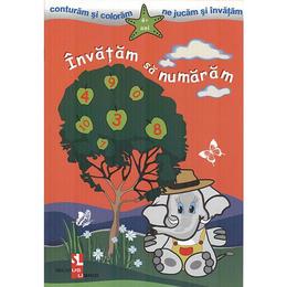 Invatam sa numaram 4 ani+, editura silvius libris