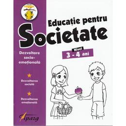 Educatie pentru societate 3-4 ani, editura tiparg