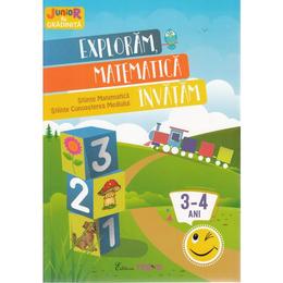 Exploram, matematica invatam 3-4 ani (stiinte: matematica, cunoasterea mediului), editura trend