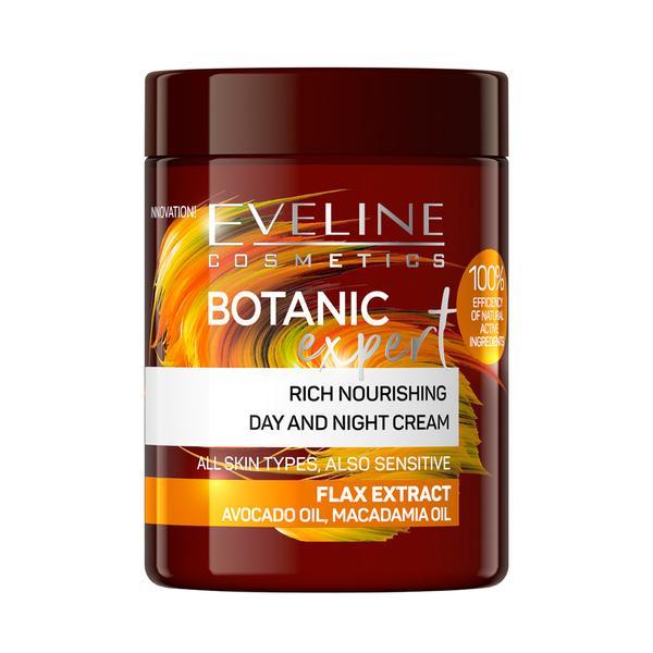 Crema de zi si noapte nutritiva Eveline Botanic Expert In 100 ml